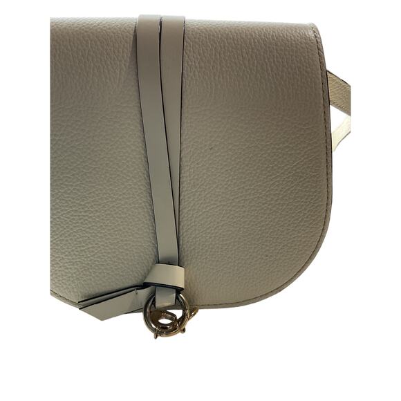 Chloe Porcelain Yellow Alphabet Crossbody Bag - Picture 5 of 11